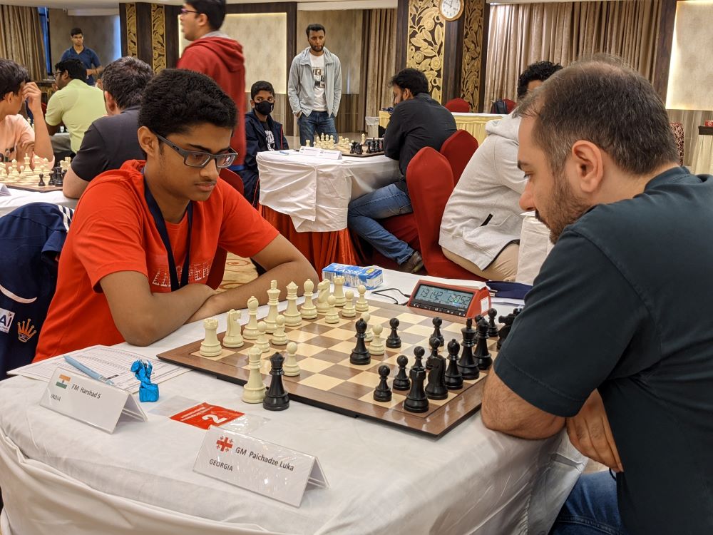 Maharashtra Open chess: Indian GMs Arjun Kalyan, Sengupta join Paichadze at  top after round 5