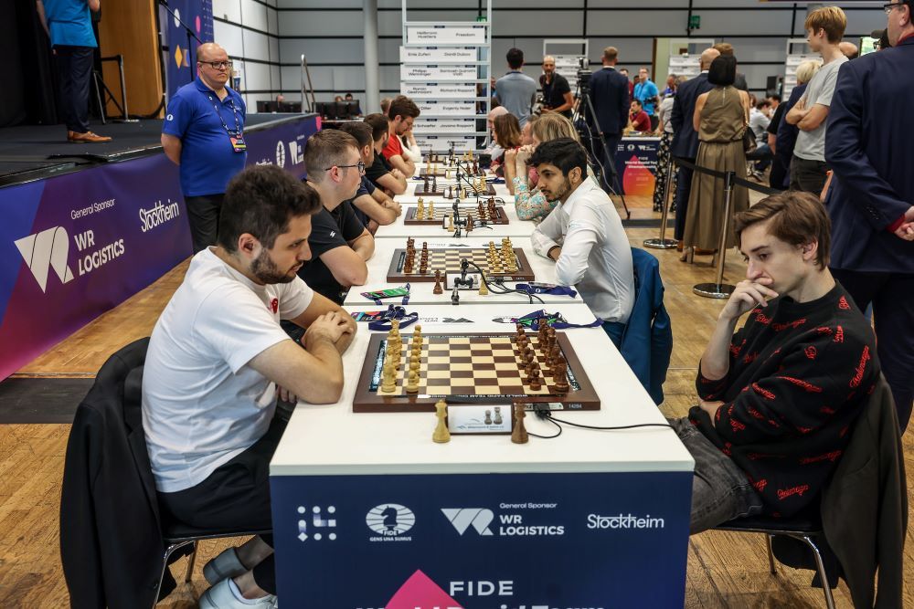 FIDE World Rapid Team 2023 R5-8: WR Chess increases their sole