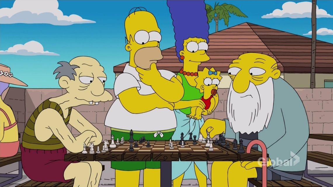 Magnus Carlsen on The Simpsons Show - ChessBase India