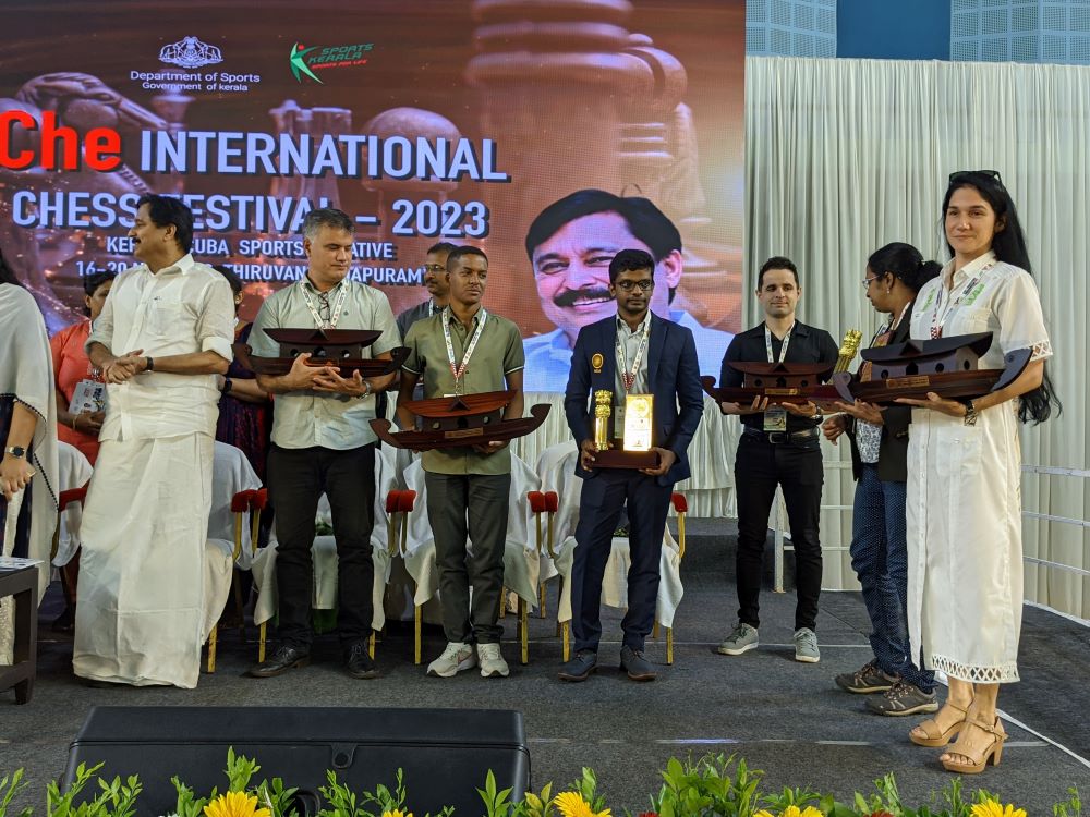 Chess  First All India Open International Chess Tournament 2023 by SurTech  concluded on April 16 - Telegraph India