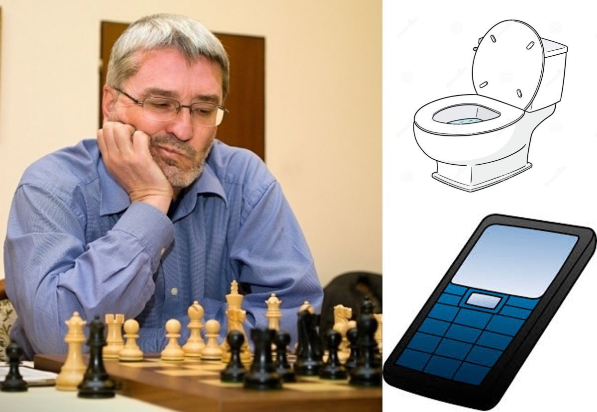 Chess grandmaster accused of cheating after using phone on toilet during  tournament