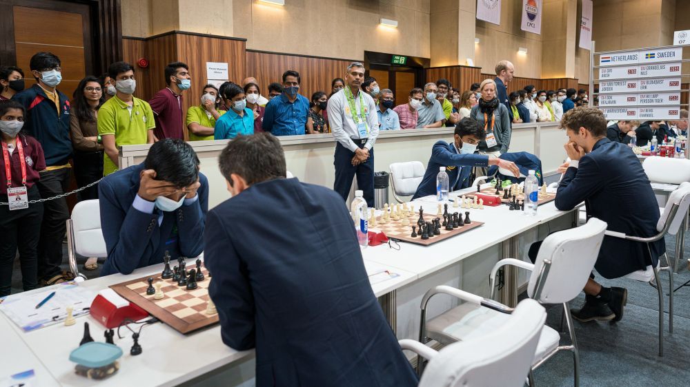 Chess Olympiad: Red-hot India 'B' thrash Estonia 4-0 - Rediff.com