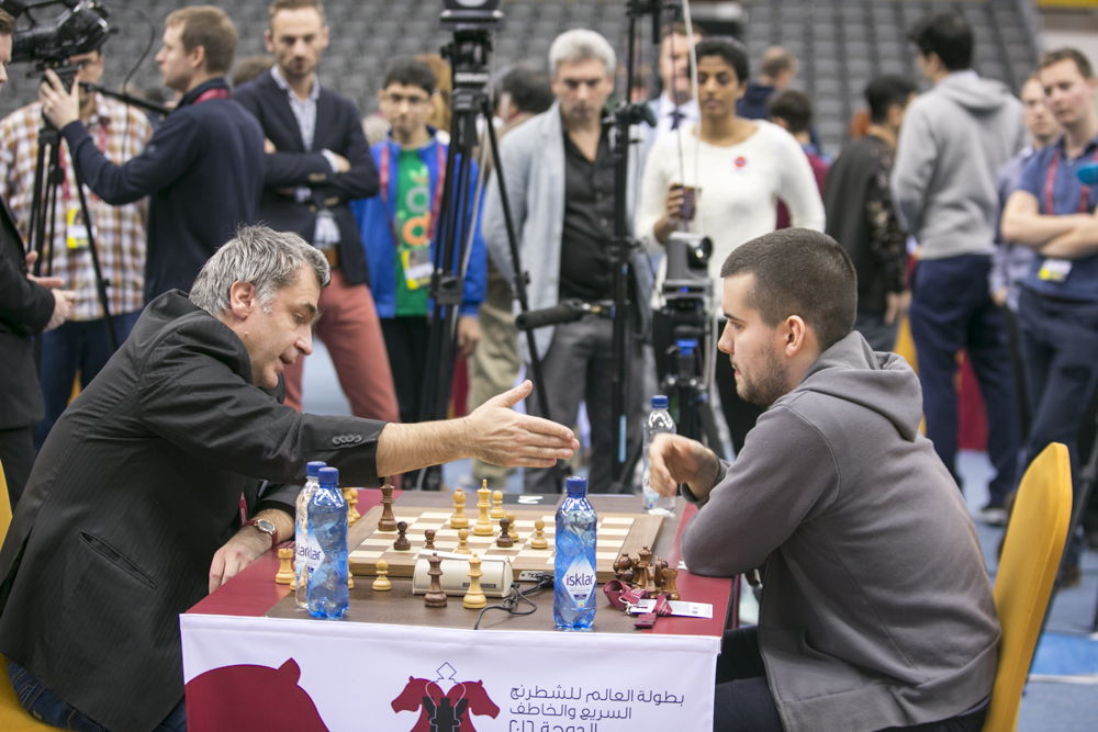 chess24 Legends 5: Ivanchuk draws blood, but Carlsen & Nepo lead