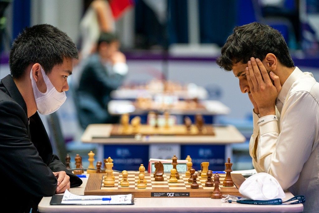 Jan-Krzystof Duda VS Alexandr Fier. Olimpiadas Online de Ajedrez de la FIDE  2021 