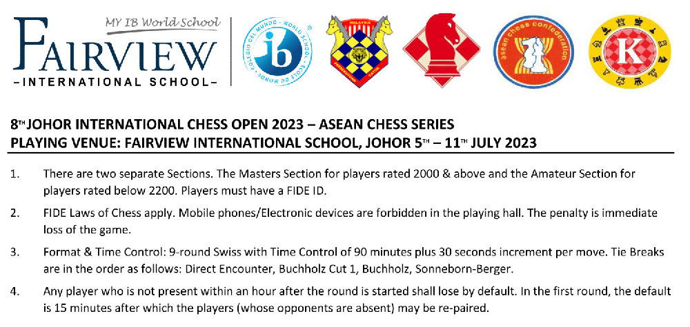 Global Chess Festival kicks off on October 10