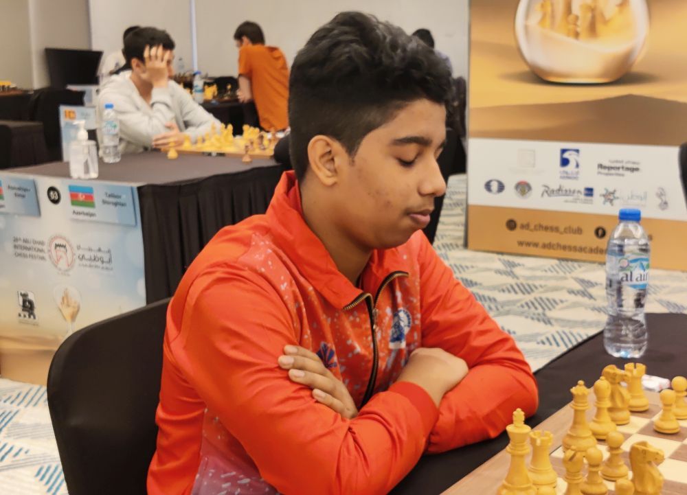 Teen Arjun Erigaisi clinches Abu Dhabi Masters : The Tribune India