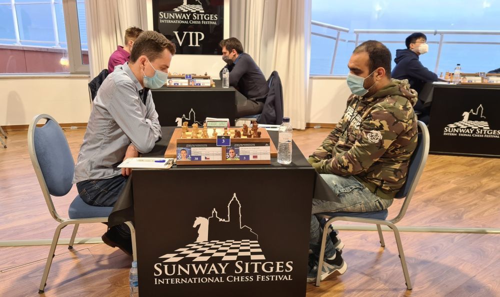 Sunway Sitges: Moussard and Cheparinov share the lead