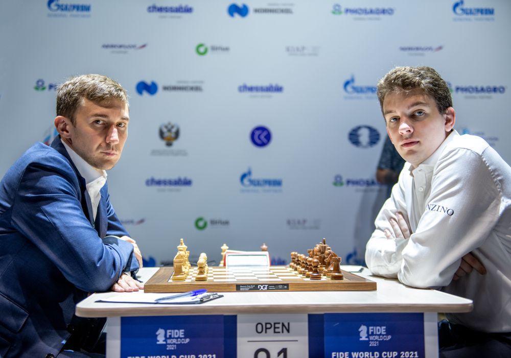 FIDE World Cup 2021 R5 TB: Carlsen wins an epic match against Esipenko -  ChessBase India