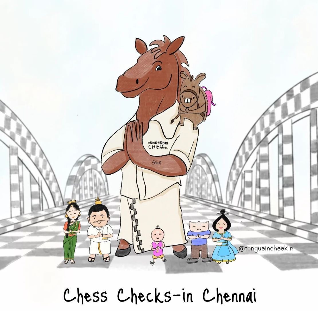 Chesspa In Chess Adventure Park - by Ketaki Kulkarni