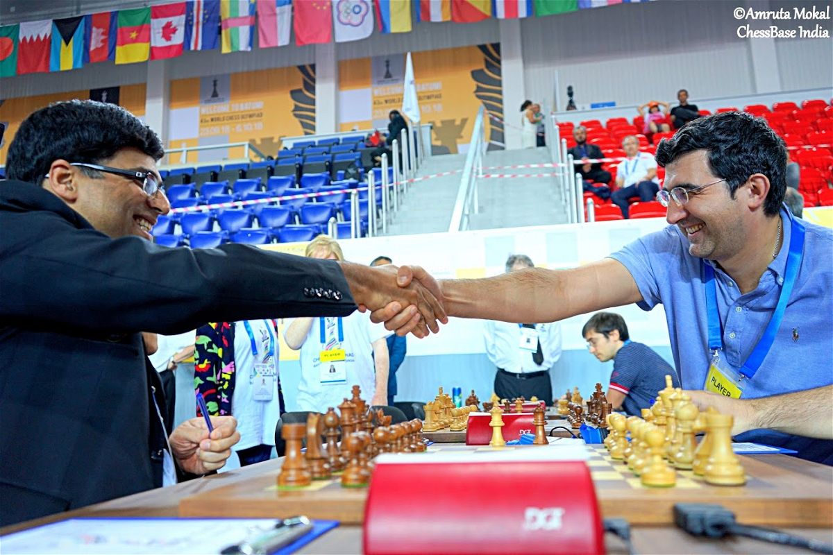 44th Chess Olympiad  Viswanathan Anand: Russia and China's