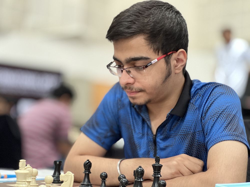 ChessBase India on X: Grandmaster Aryan Chopra is playing excellent chess  in the President of Uzbekistan Cup! He is currently standing on 4.5/6, tied  for the top spot along with 10 others.