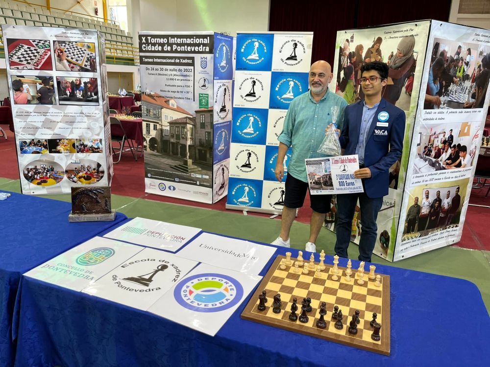 Platon Galperin wins 10th Pontevedra Masters, Leon Luke Mendonca third -  ChessBase India