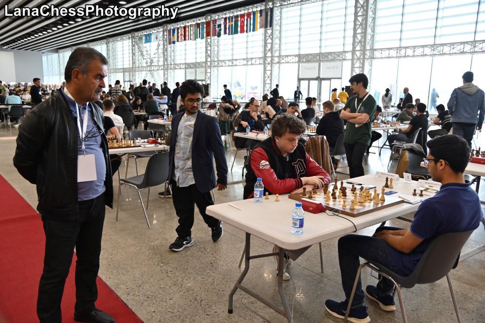 Baku Open 2023 R3 Prraneeth Vuppala beats Vahap Sanal ChessBase India