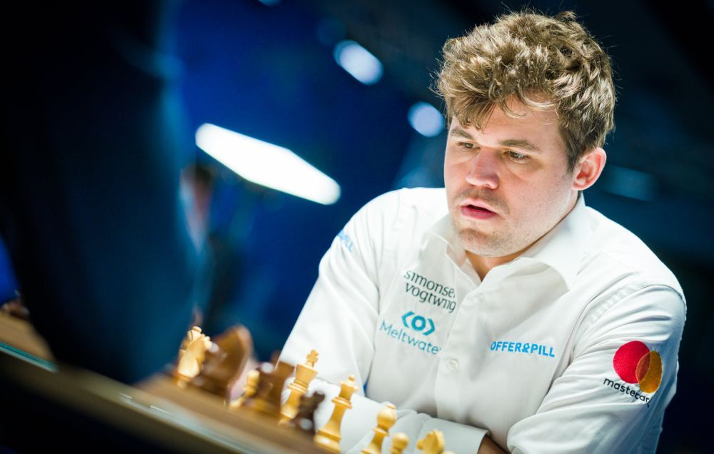 Carlsen and Rapport the winners of R2 of the 2022 Tata Steel Chess