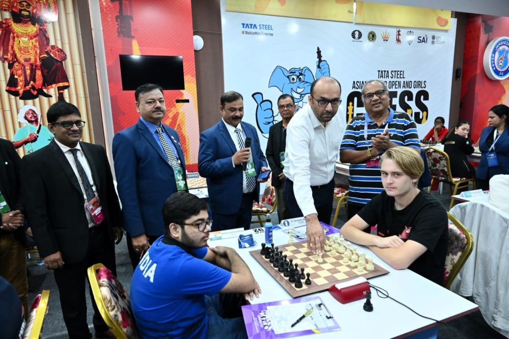 Vishy Anand inaugurates Tata Steel Asian Junior Open and Girls 2023 -  ChessBase India
