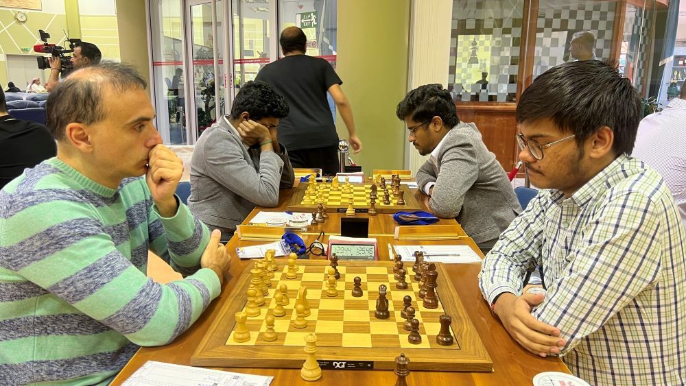 Aravindh Chithambaram wins 23rd Dubai Open 2023 for the second consecutive  year, Arjun Erigaisi third - ChessBase India