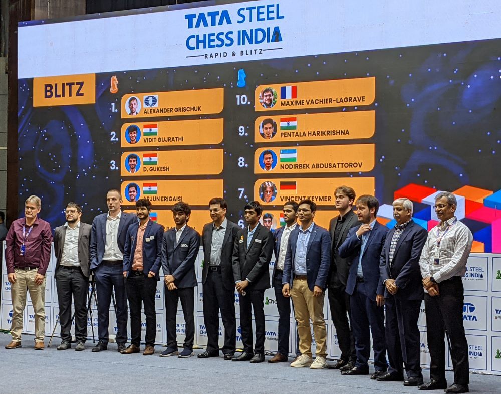 Ju Wenjun claims victory at Tata Steel India Blitz