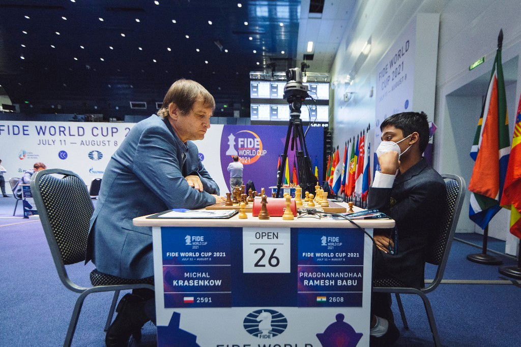 FIDE World Cup 2021 R2 TB: Vidit conquers Fier - ChessBase India