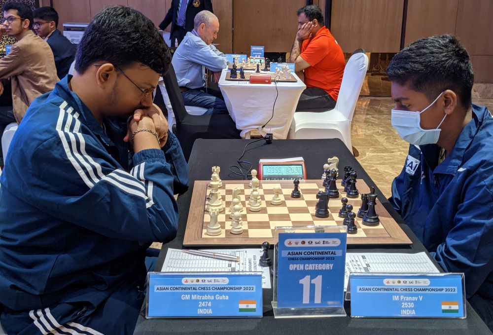 Asian Continental Chess Championship 2022: Harsha Bharathakoti