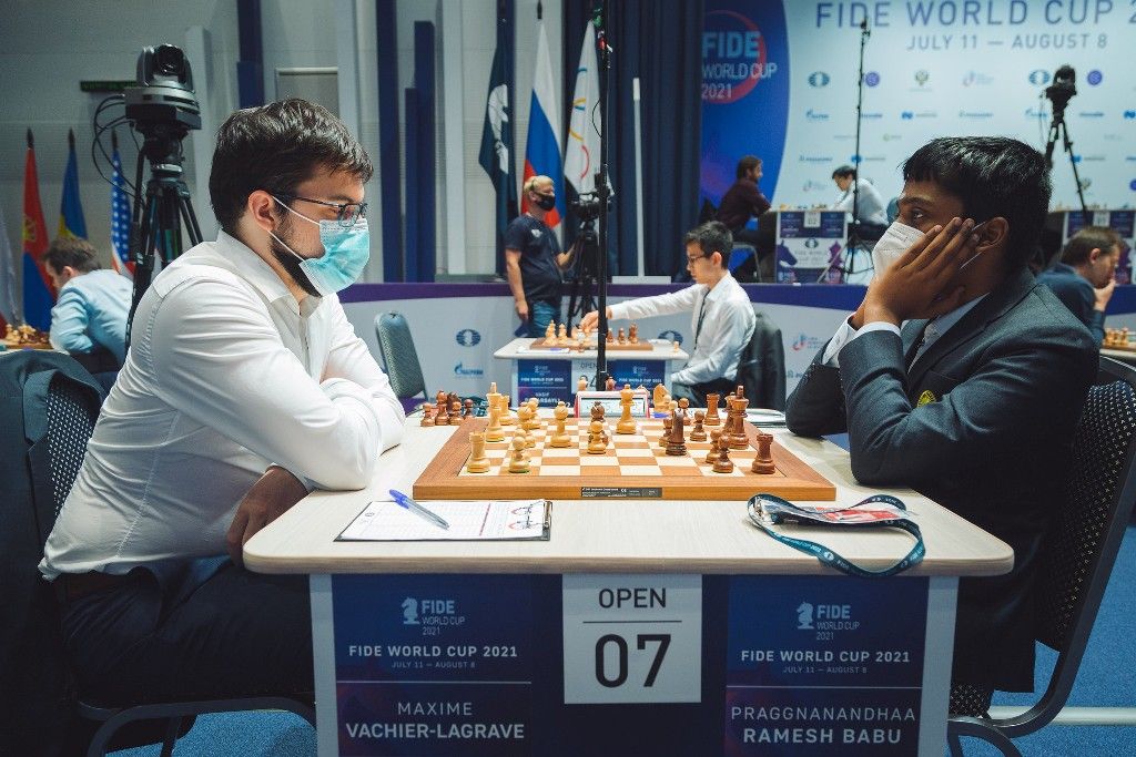 FIDE World Cup 2021 R2 TB: Vidit conquers Fier - ChessBase India
