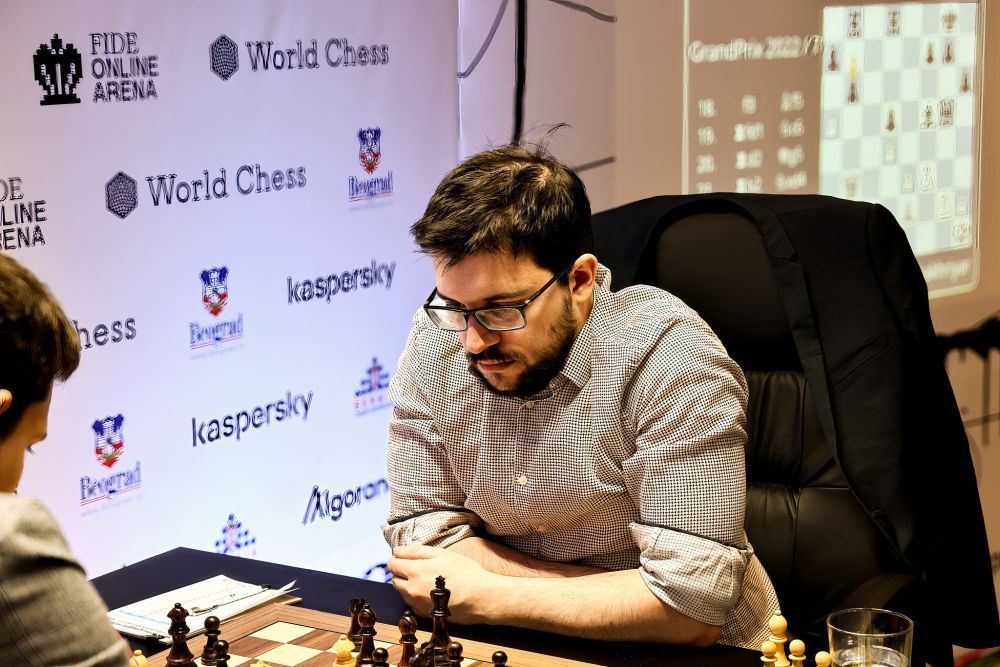 International Chess Federation on X: Richard Rapport and Grigoriy Oparin  draw their game, leaving the situation in Pool B unchanged: Vladimir  Fedoseev and Radoslaw Wojtaszek lead, half a point ahead of Rapport. #