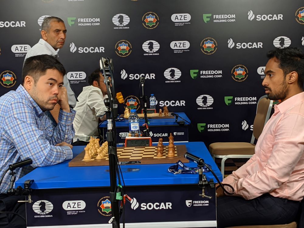 International Chess Federation on X: 1.c4 - Game 4 has started! #NepoDing  ♟️ Watch the broadcast with GM Vishy Anand and GM Irina Krush and follow  the game:   / X