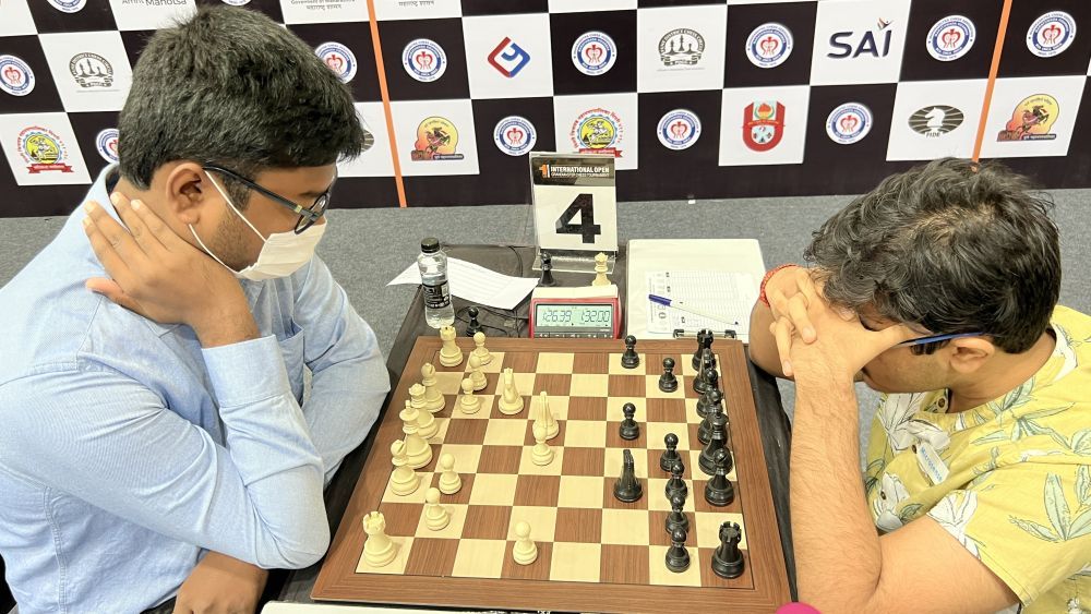 ChessBase India - IM Aditya Mittal takes the lead in the