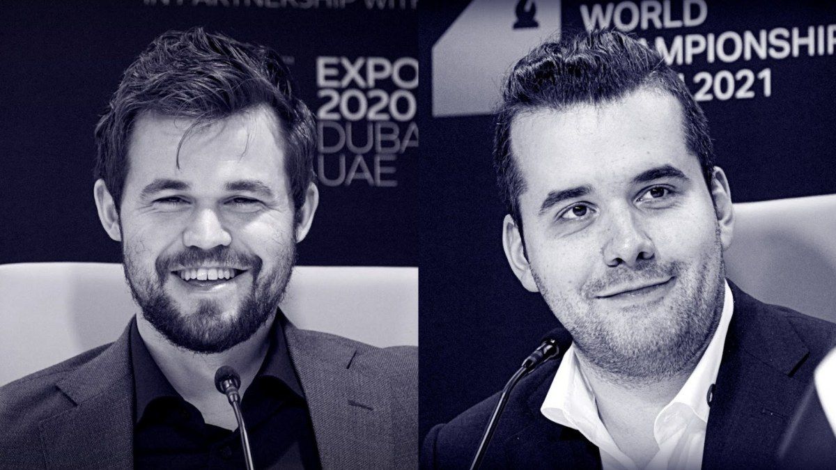 Magnus Carlsen VS Ian Nepomniachtchi 🌎 World Championship 2021