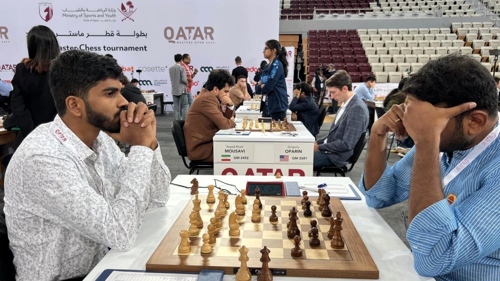 Qatar Masters: Narayanan beats Gukesh to grab the lead