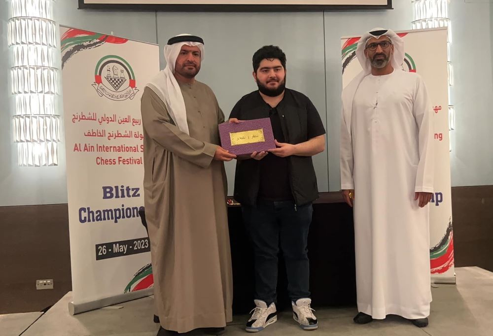 Raunak Sadhwani dominates 28th Abu Dhabi Chess Festival Blitz 2022 -  ChessBase India