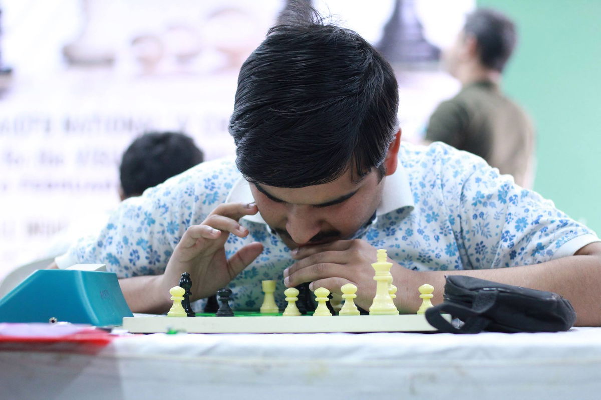 The charming genius of Kishan Gangolli, India's best Blind Chess