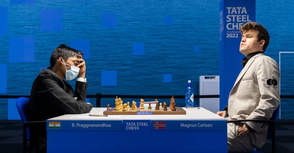 Airthings Masters: India's R Praggnanandhaa Stuns World Champion Magnus  Carlsen