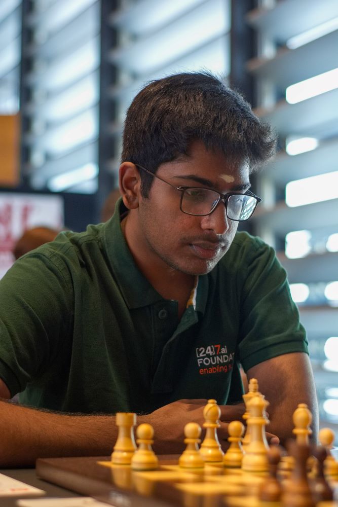 Arjun Erigaisi superb at 56th Biel GMT Blitz 2023 with a 2864