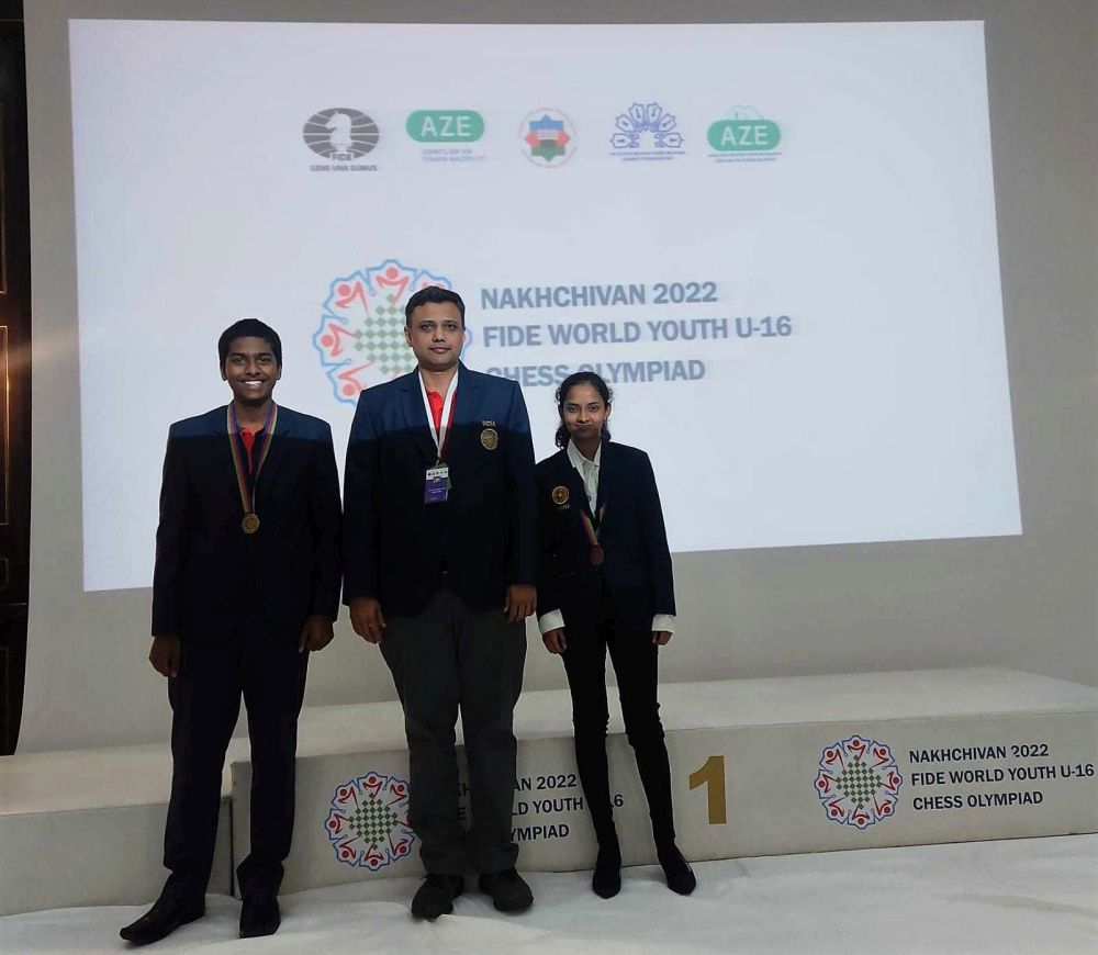 World Youth U16 Olympiad 2022 R8: India strikes back against
