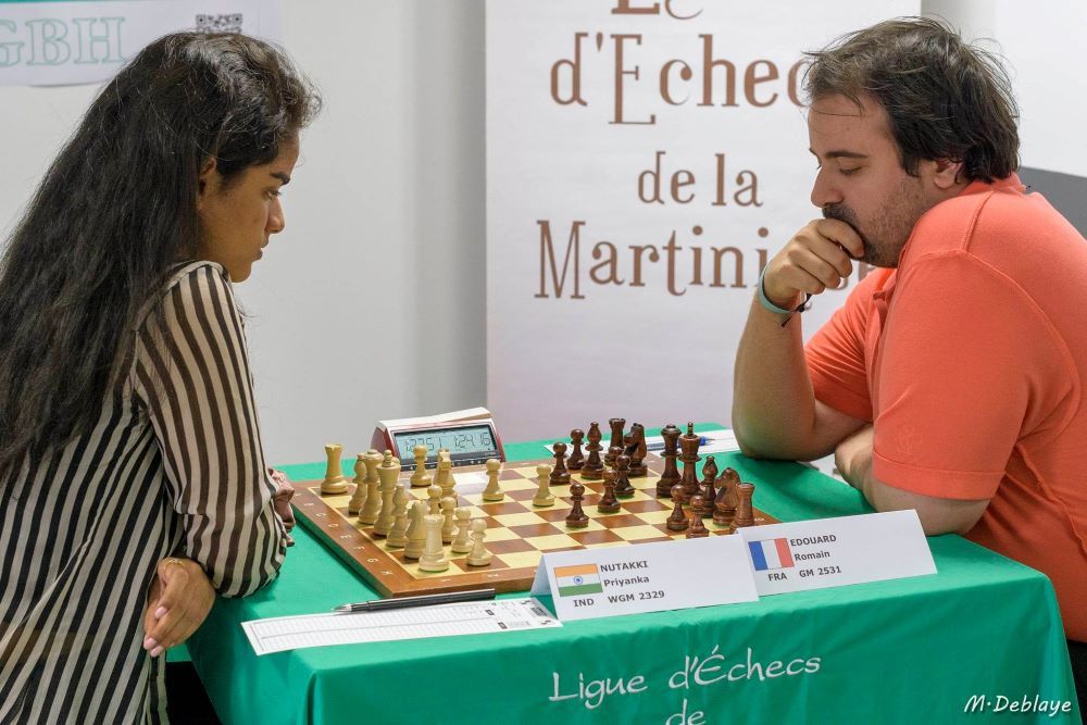 Christian Bauer wins 10th Martinique Open - Joel Gratien Memorial, Priyanka  second and Karthik third - ChessBase India