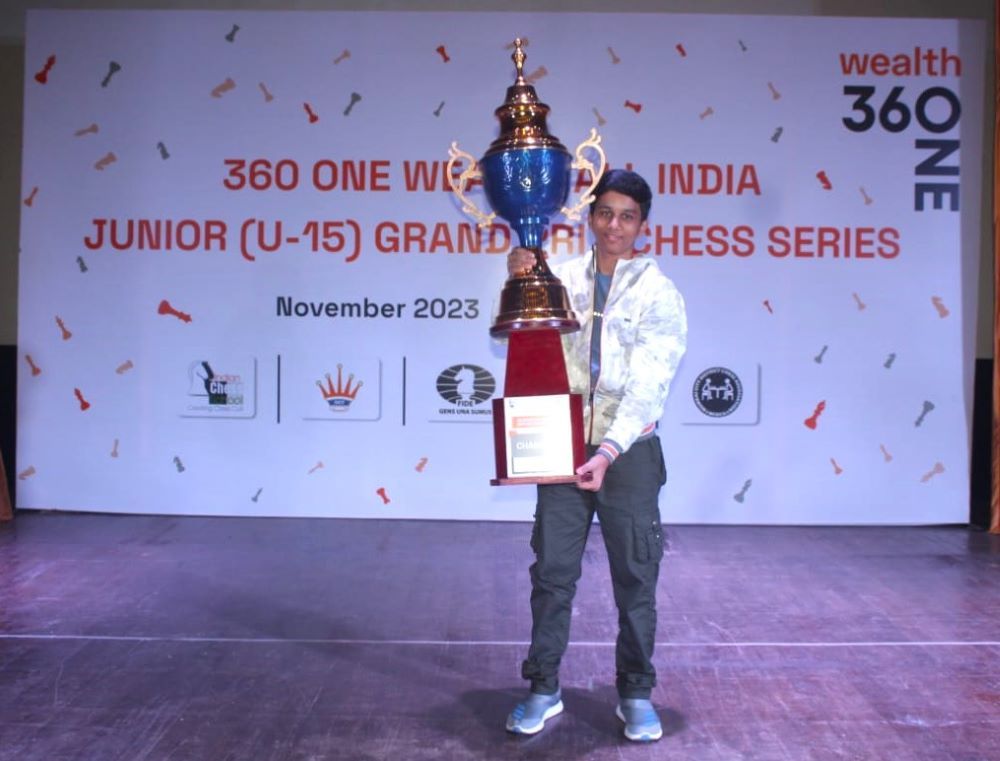 360 One Wealth Grand Prix Chess Series: Ram Parab Takes Sole Lead