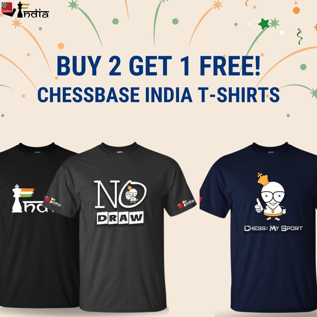 ChessBase India - CHESSBASE INDIA T-SHIRTS We have