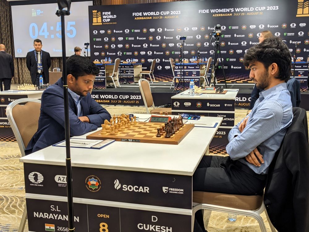 ChessBase India on X: Rameshbabu Praggnanandhaa scores a powerful win over  David Navara in the #FIDEWorldCup Round 3.1! Pragg now has a live rating of  2714.6 right now, climbing up to World