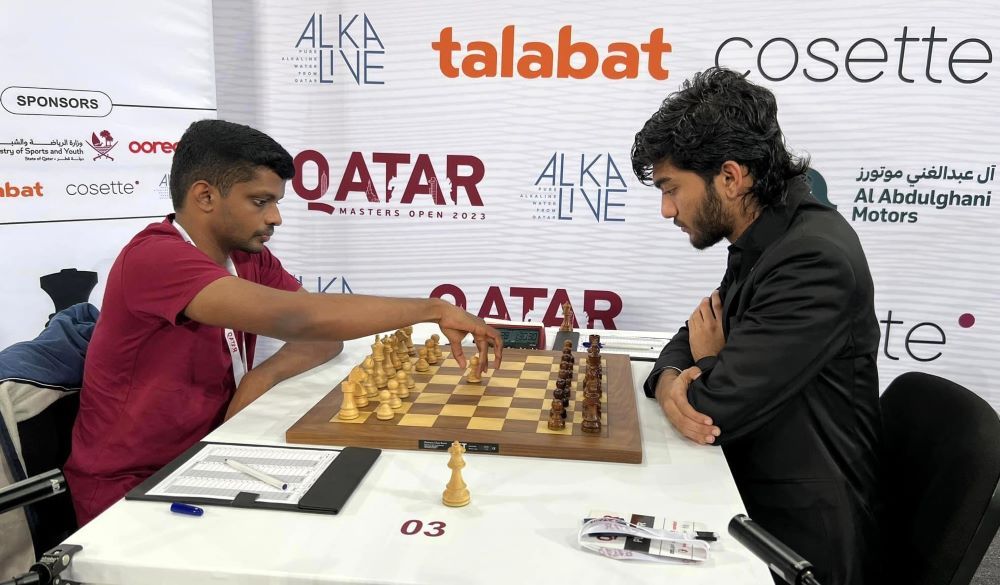 Qatar Masters Open 2023, Round 7, Carlsen, Hikaru, Anish, Gukesh, Arjun,  Nihal