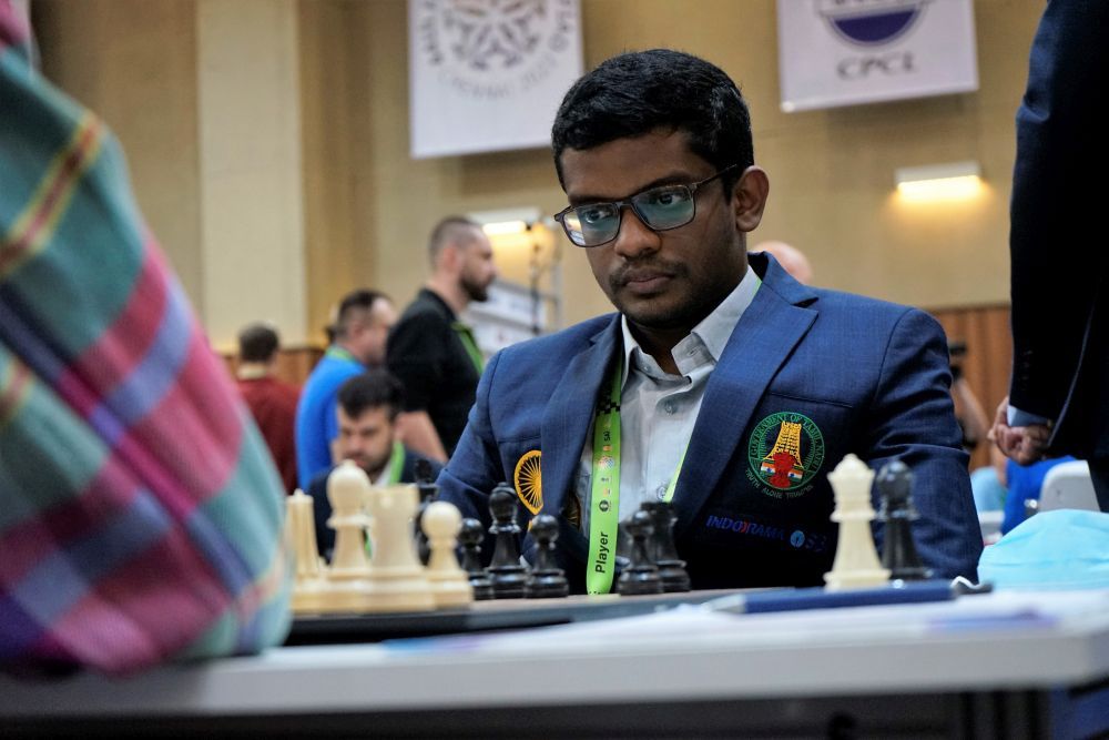 44th Chess Olympiad 2022 R6: Gukesh wins six in-a-row, now World