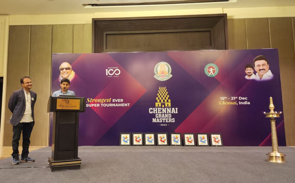 Chennai Grand Masters 2023: Erigaisi registers first win; Harikrishna,  Sjugirov stay on top after third round - Sportstar