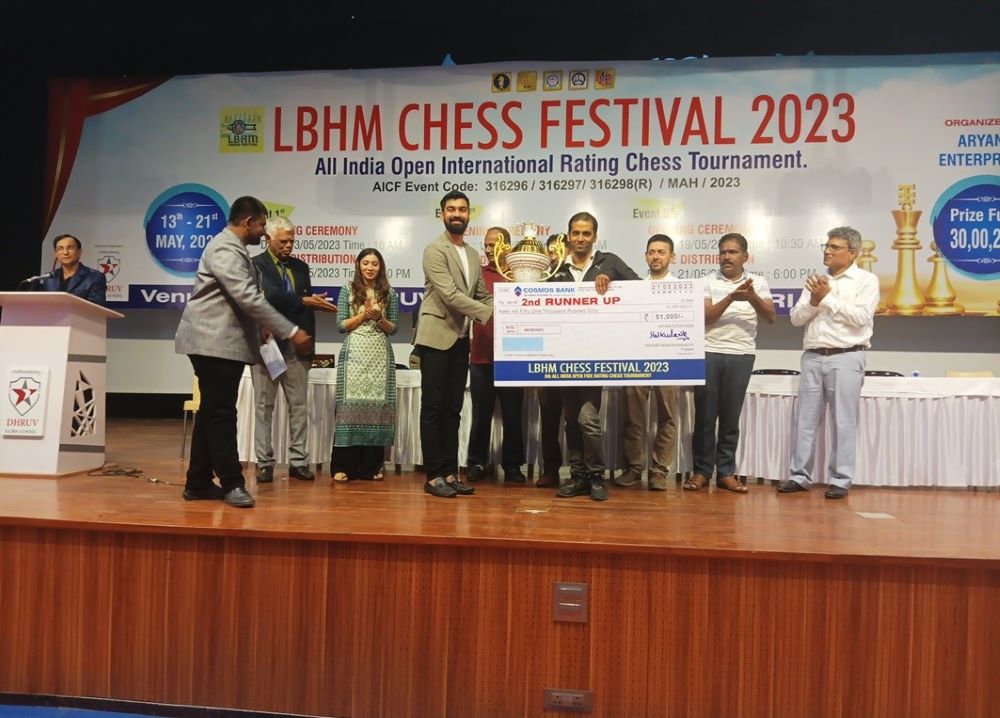 All India FIDE Rating Chess: Shanmukha Pulli triumphs in a three