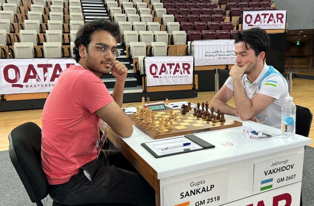 ChessBase India on X: GM Aditya Mittal holds down World No. 7 GM Anish  Giri to a draw in round 3 of the Qatar Masters 2023! A huge result for the  17-year-old