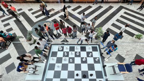 The first ever Giant Chess Rapid Championship - ChessBase India