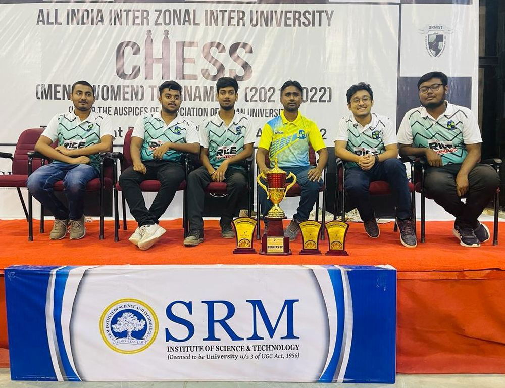 South Zone Inter University Chess Tournament for Men - 2022- 23 - Final  Results - Chennai Patrika - Tamil Cinema News, Kollywood News, Latest  Tamil Movie News, Tamil Film News, Breaking News, India News