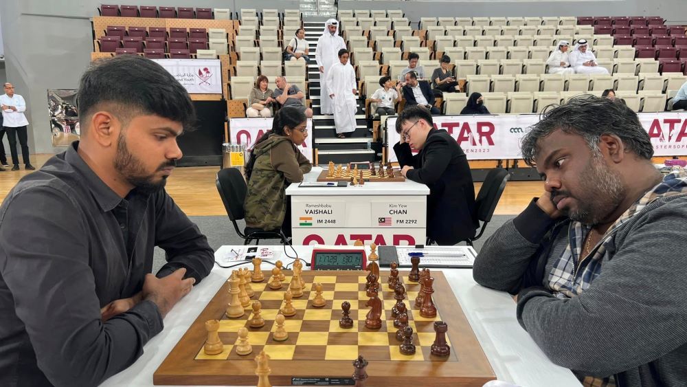 Qatar Masters 2023 R1: Kushagra Mohan outplays Vladimir Fedoseev -  ChessBase India