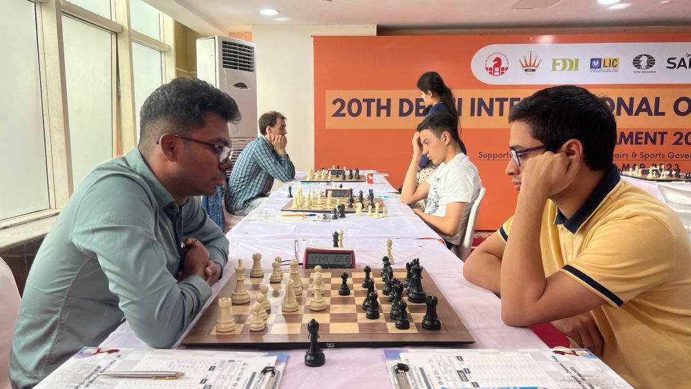 ChessBase India - Dubai Open 2023. Round Six. GM Aravindh