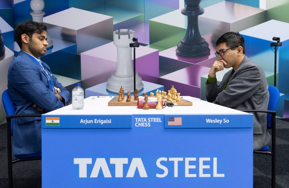 Tata Steel Chess 2023 Day 12 ft.Vishy Anand  Pragg vs Carlsen, Gukesh vs  Aronian, Arjun vs Parham 