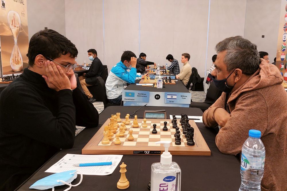 28th Abu Dhabi Masters 2022 R6: Arjun Erigaisi regains his lead, now India  no.4 and World no.29 - ChessBase India