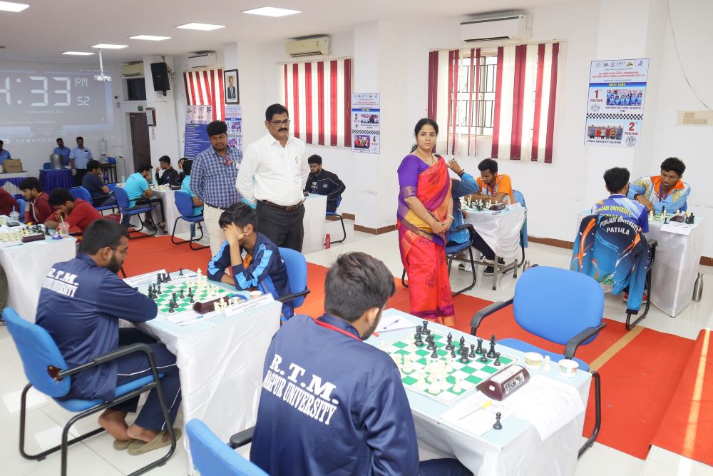 South Zone Inter University Chess Tournament for Men - 2022- 23 - Final  Results - Chennai Patrika - Tamil Cinema News, Kollywood News, Latest  Tamil Movie News, Tamil Film News, Breaking News, India News